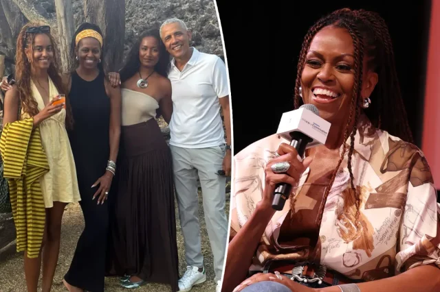 Michelle Obama reveals which daughter Barack found more ‘difficult’ to raise Michelle Obama reveals which daughter Barack found more ‘difficult’ to raise