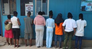 Human traffickers operating between Nigeria and Ghana arrested human trafficking suspects arrested