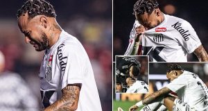 Neymar in TEARS after biggest defeat of his career Neymar in TEARS after biggest defeat of his career