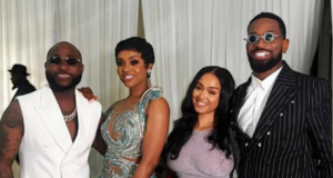 PHOTO of Davido & Dbanj with their wives PHOTO of Davido & Dbanj with their wives