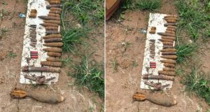 Police uncover bombs, arms in Kaduna scrap depot Police uncover bombs, arms in Kaduna scrap depot