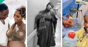 Contraction is not a joke! Priscilla Ojo breaks silence after childbirth Priscilla Ojo baby
