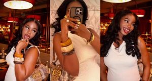 Priscilla Ojo flaunts baby bump in new video Priscilla Ojo flaunts baby bump in new video