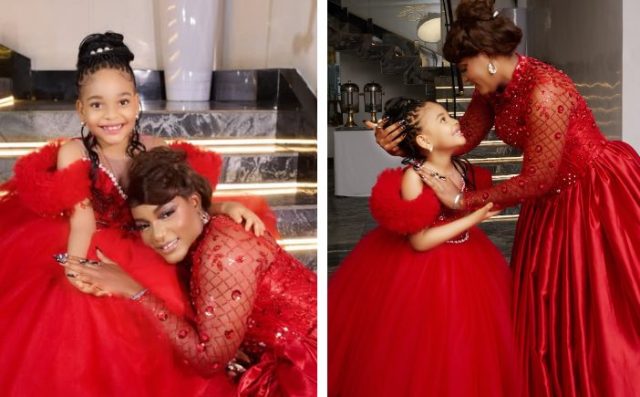 Queen Nwokoye celebrates daughter’s birthday