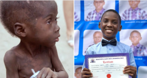 Rescued Akwa Ibom boy branded a witch and left to d!e GRADUATES Akwa Ibom boy a witch