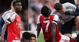 Saka set to miss up to four weeks through injury Saka set to miss up to four weeks through injury