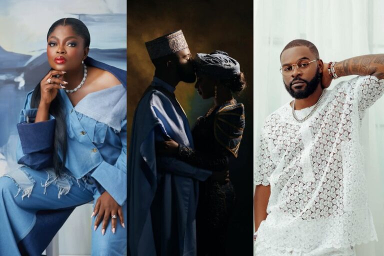 Funke Akindele playfully tells Falz to leave her Instagram comment section