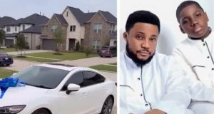 Tim Godfrey gifts son a car on his 17th birthday Tim Godfrey gifts son a car on his 17th birthday