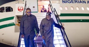President Tinubu arrives Brazil President Tinubu arrives Brazil