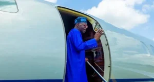 Tinubu leaves Brazil for Abuja Tinubu leaves Brazil for Abuja