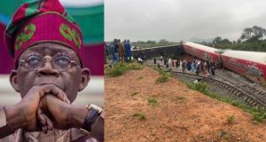 Tinubu reacts to Abuja–Kaduna train derailment Tinubu reacts to Abuja–Kaduna train derailment