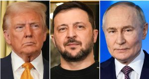 Trump says he intends to meet Putin and Zelensky NEXT WEEK Trump says he intends to meet Putin and Zelensky NEXT WEEK