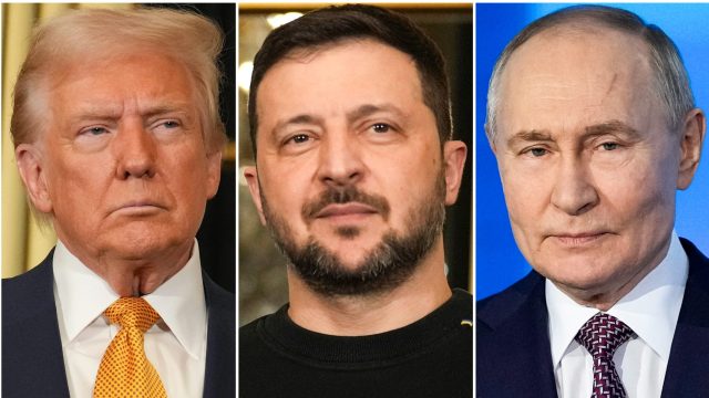 Trump says he intends to meet Putin and Zelensky NEXT WEEK Trump says he intends to meet Putin and Zelensky NEXT WEEK