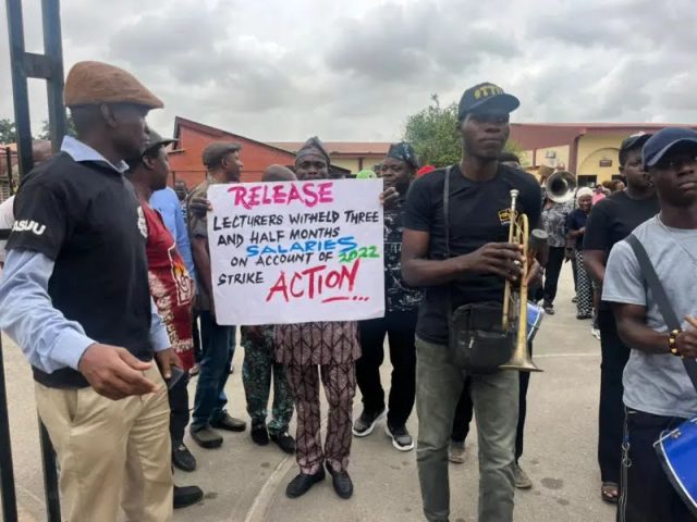 JUST IN: ASUU members begin nationwide protest