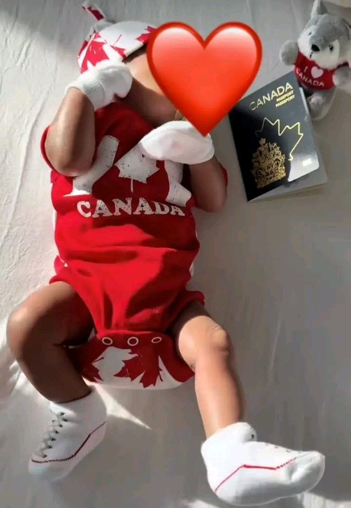 Priscilla Ojo and Juma Jux's son becomes Canadian citizen