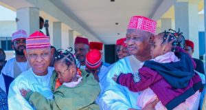Gov Abba Yusuf welcomes conjoined twins after successful surgery Gov Abba Yusuf welcomes conjoined twins after successful surgery