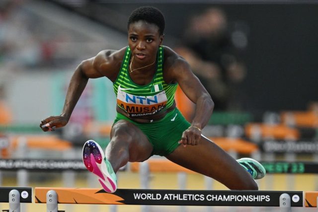Tobi Amusan qualifies for 100m hurdles semi final at World Championship Tobi Amusan qualifies for 100m hurdles semi final at World Championship