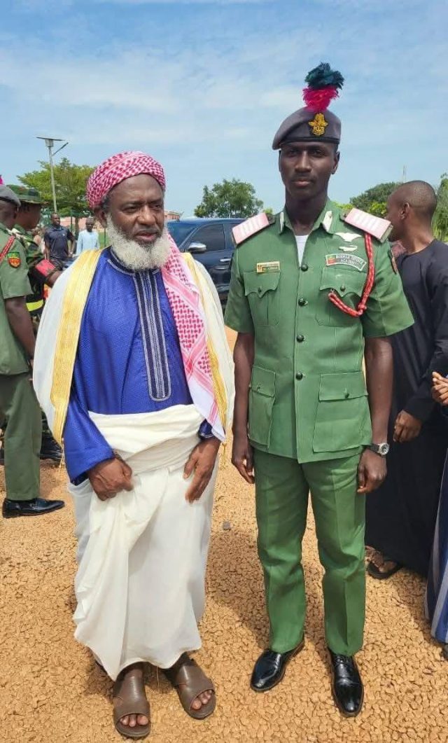 Sheikh Gumi's son graduates from Nigerian Defense Academy Sheikh Gumi's son graduates from Nigerian Defense Academy