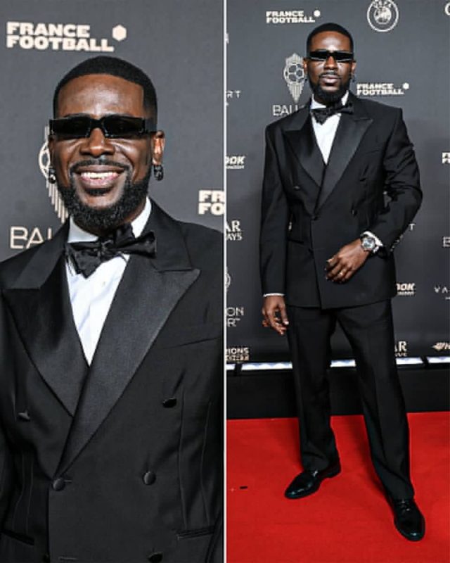 Adekunle Gold storms 2025 FIFA Ballon d'or event