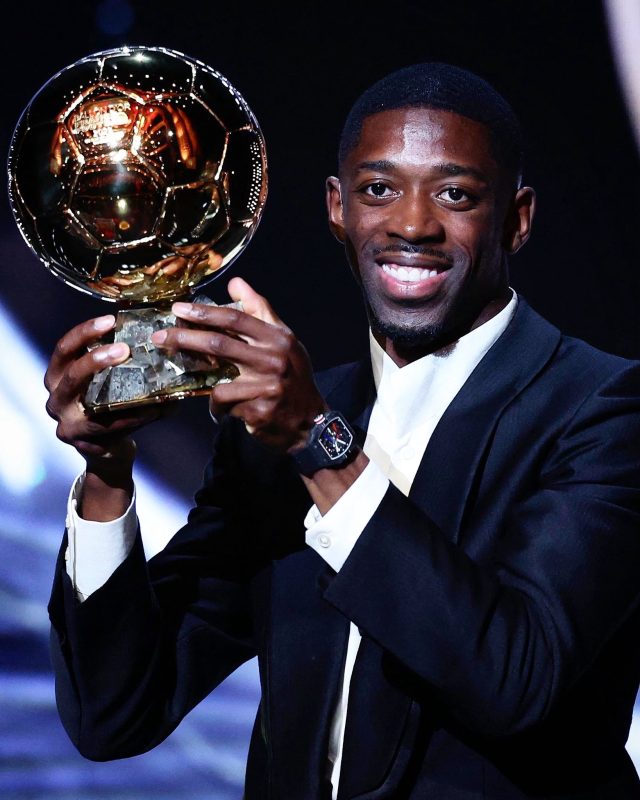 BREAKING: Ousmane Dembélé wins Ballon d'or