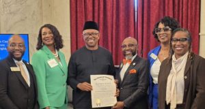 Georgia confers honorary citizenship on Peter Obi Georgia confers honorary citizenship on Peter Obi