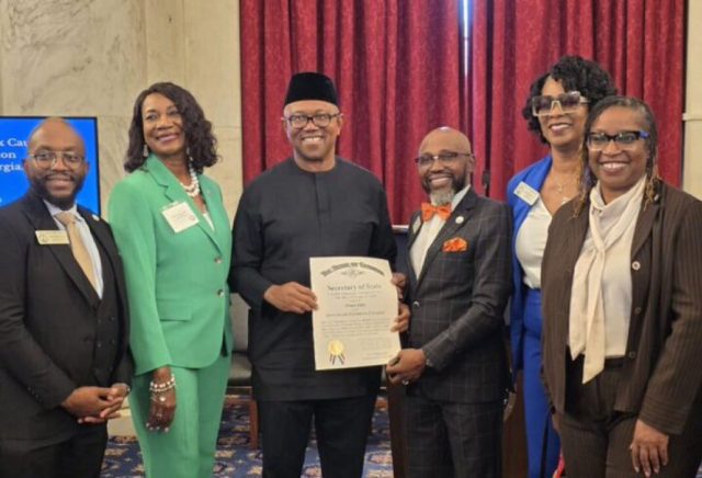 Georgia confers honorary citizenship on Peter Obi