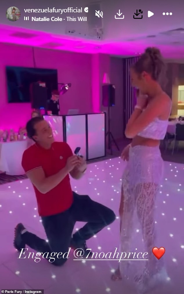 Tyson Fury’s 16-year-old daughter engaged to lover