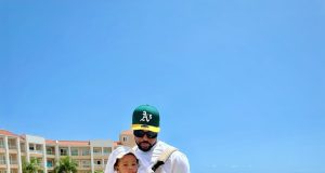 Williams Uchemba shares cute photos with newborn son Williams Uchemba shares cute photos with newborn son