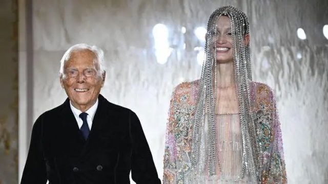 Italian fashion icon, Giorgio Armani passes away