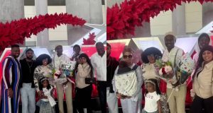 Actor Wale Akorede ‘Okunnu’ reunites with family in Canada Actor Wale Akorede ‘Okunnu’ reunites with family in Canada