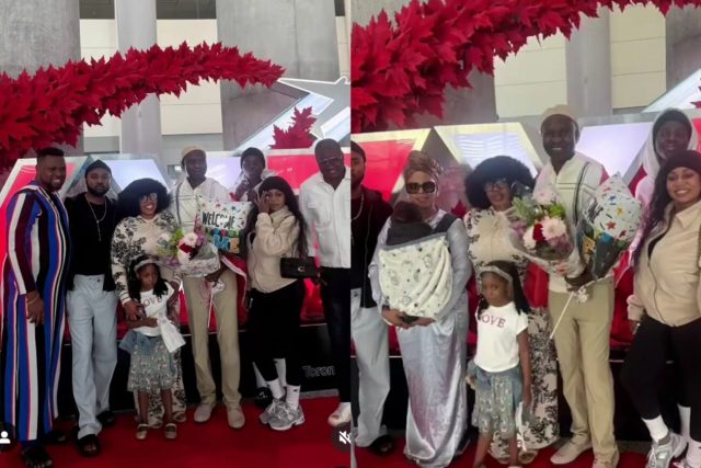 Actor Wale Akorede ‘Okunnu’ reunites with family in Canada Actor Wale Akorede ‘Okunnu’ reunites with family in Canada