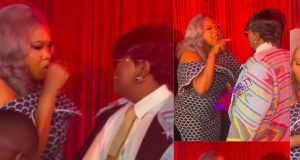 Funke Akindele, Toyin Abraham reunite at event Funke Akindele, Toyin Abraham reunite at event