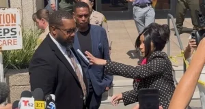 Cardi B throws marker after she’s asked about pregnancy rumors at assault trial Cardi B throws marker after she’s asked about pregnancy rumors at assault trial