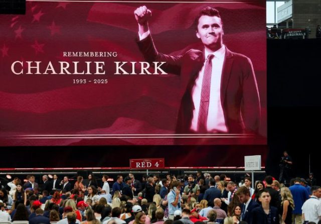Charlie Kirk memorial drew at least 20 million cable TV and online viewers
