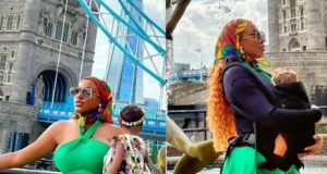 Chika Ike shows off daughter