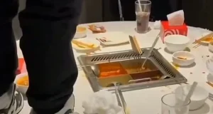 Chinese teens ORDERED to pay $300,000 for urinating inside soup CHINESE TEEN
