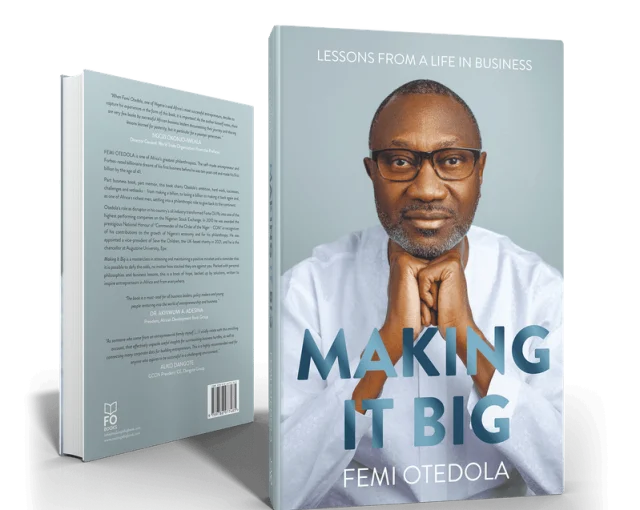 Femi Otedola becomes Amazon No.1 best selling author
