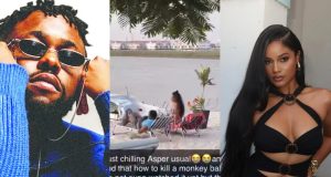 Lojay and “To kill a monkey” actress Sunshine Rosman stir dating rumour Lojay and "To kill a monkey" actress Sunshine Rosman stir dating rumour