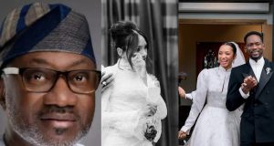 Your husband is now the boss – Femi Otedola to daughter, Temi Respect your husband, he's now the boss - Otedola to Temi