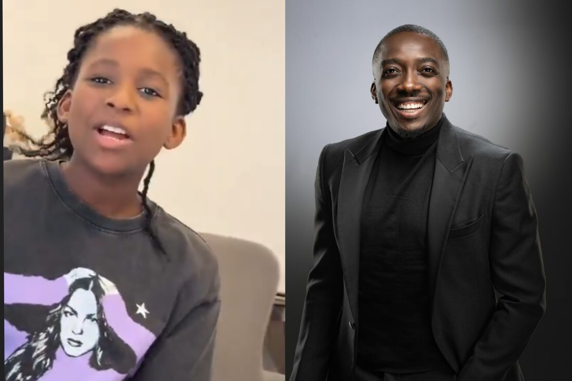 Funny moment Bovi's daughter wished she was Dwayne Johnson's child