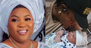 Actress, Bose Akinola welcomes grand child Actress, Bose Akinola welcomes grand child