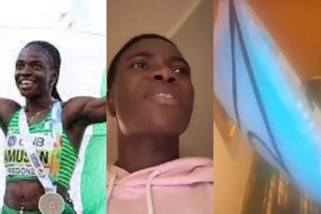 Tobi Amusan laments over inferior kit provided by Nigerian Govt