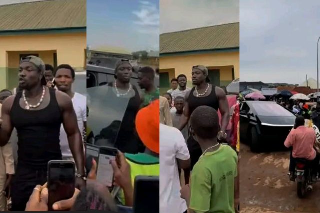 VeryDarkMan takes Tesla to Ghetto for residents' experience