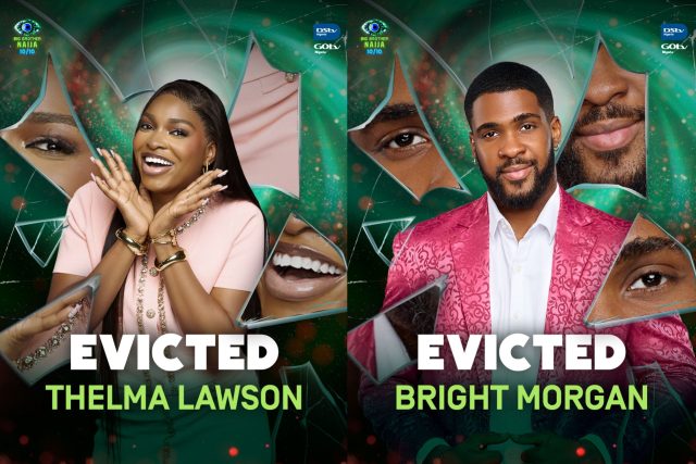 BBNaija S10: Bright and Thelma Lawson evicted