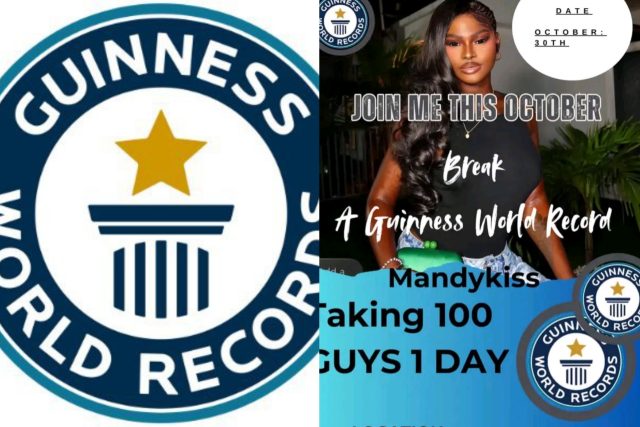 Guinness World Record disowns Mandy Kiss's "100 men" challenge