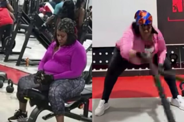 Nkechi Blessing fires back at critics over gym photo Nkechi Blessing gym photo