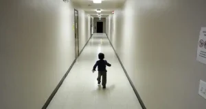 Guard FLEES with employers 2-year old son employers 2-year old son
