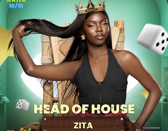 BBNaija S10: Zita becomes HoH