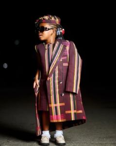 Kiekie’s daughter steps out in style
