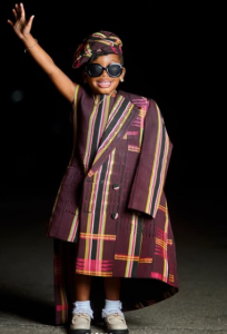 Kiekie’s daughter steps out in style